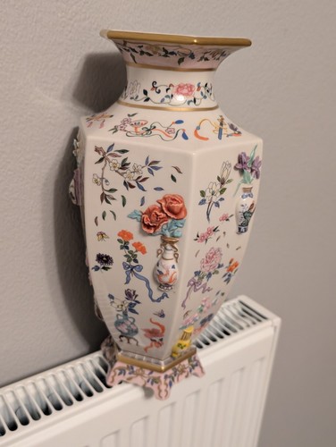 Franklin mint porcelain vase - franklin,