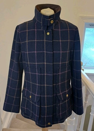 Joules tweed field jacket size - tweed,