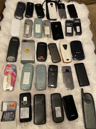 Nokia mixed old mobile phones - nokia,