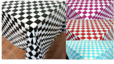 Plastic Gingham Table Cloths