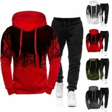 2Pcs Mens Suit Hoodies