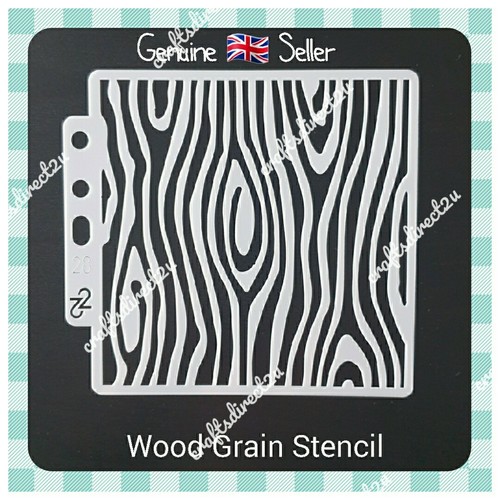 Stencil wood grain tree - stencil,
