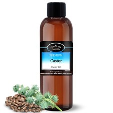 Castor oil ( Pharmaceutical Grade ) BP  Certified 100% Pure & Natural 100ml