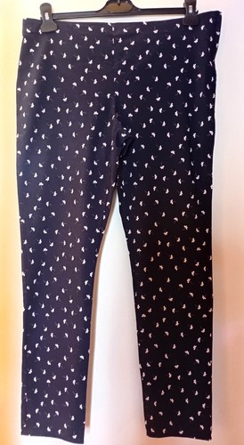 Women patterned trousers - women's,