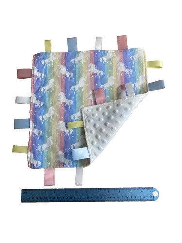 New kidsbaby tag blanket - new,