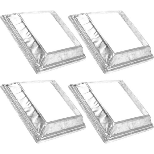 4pcs post base metal deck - ,