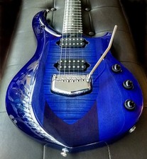 Musicman Majesty Monarchy 6 String V2 Upgraded Electronics Imperial Blue 2018