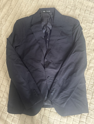 Zara men black blazer - men's,