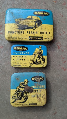 Vintage romac tyre - romac,
