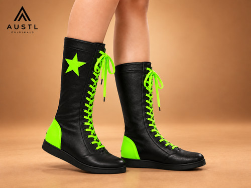 Men custom wrestling boots - custom,