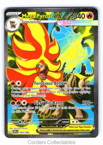 Mega pyroar 099 086 - mega, full
