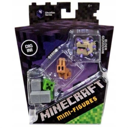 Minecraft mini action figures - minecraft,
