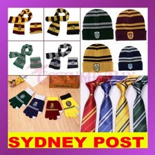 Adult Kids Scarf Tie Gloves