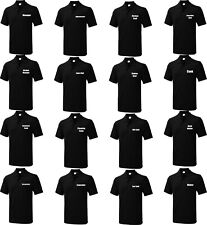 All Restaurant Staff Uniform Pack Polo Shirts Manager Admin Workwear Unisex Top