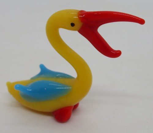 Murano yellow glass vintage
