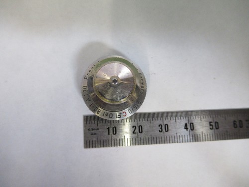 Microscope objective leitz 80x - objective,