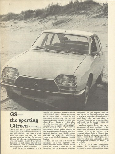 Citroen 1015cc original - gs,