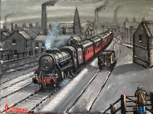 James downie original oil on - james,