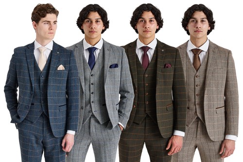 Men harris retro windowpane - men's,
