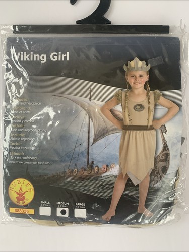 Girls viking fancy dress - girls,