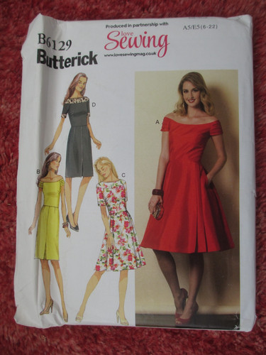 Sewing pattern boat neckline - sewing,