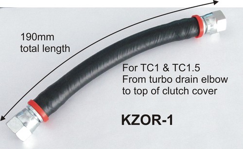 Turbo oil return drain hose - mr,