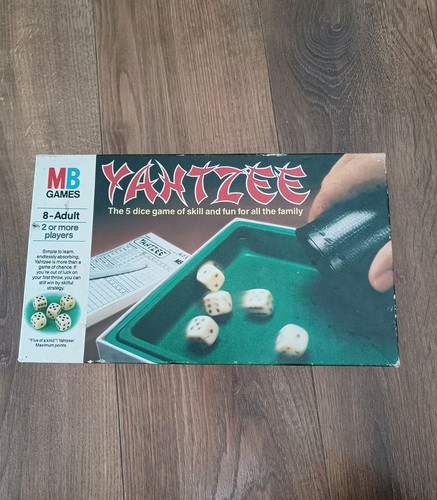 Yahtzee game vintage - mb,