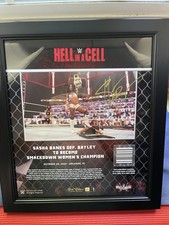 Sasha Banks Signed 1/1 Gold