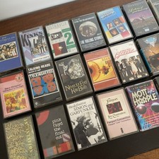 Job Lot 25 Vintage Cassettes Talking Heads Kate Bush Pink Floyd Blondie etc 