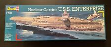 Revell Nuclear Carrier USS Enterprise 1/720 scale model kit. Model # 05046.