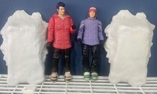 Pro Snowboarder Action Figure Jim Rippey Barrett Christy  X-Toys Ramps Series 1