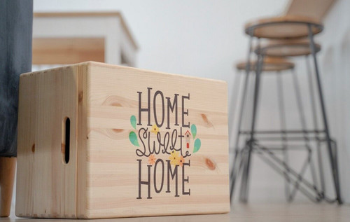Wooden box storage solid - box, wood