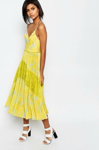 Whistles iris lace pleat - whistles, dress