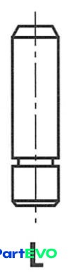 Freccia valve guide gs11619 - guide,