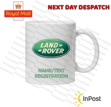 Personalised Mug Land Rover &