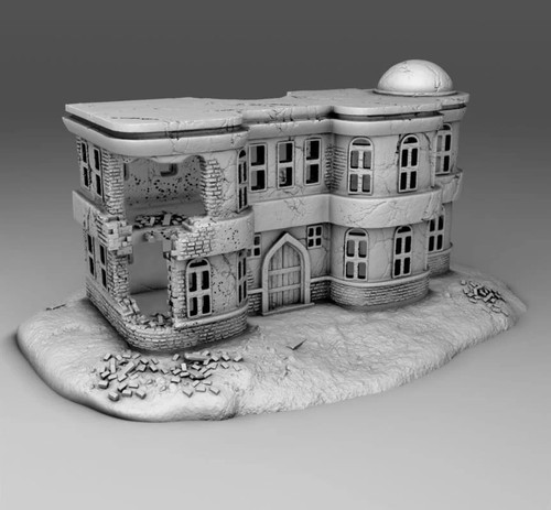Wargaming terrain damaged arab - terrain,