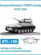 1/35 Scorpion/Scimitar Cvrt Family Early Model Crawler Detail Up P Plastic Model