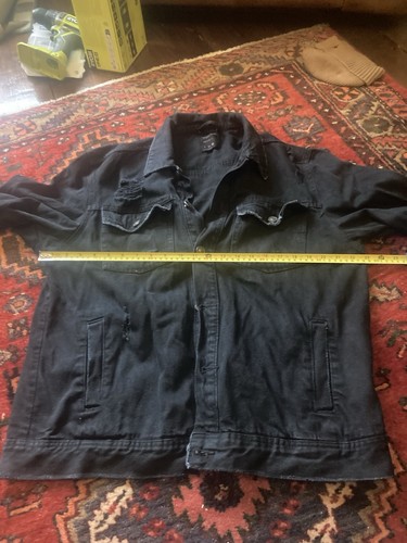 Bershka black denim - bershka,