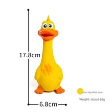 Screaming Squeaking Rubber Chicken Duck Squeaky Dog Toy Treat Toy Gift Chew
