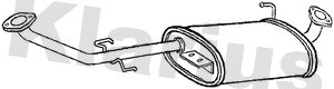 Klarius iz27j exhaust centre - klarius,