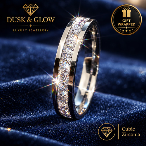 Luxury silver zirconia - luxury,