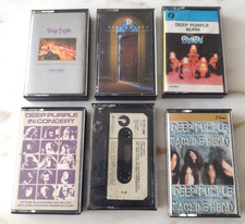SIX DEEP PURPLE MUSIC CASSETTE