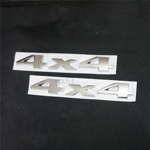 Chrome 4x4 silver metal - chrome,