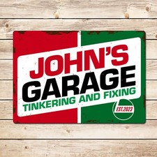 Personalised Garage Sign