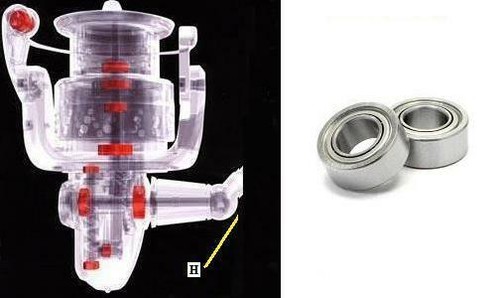 Shimano handle knob bearing