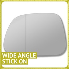 Left passenger side for Daihatsu Sportrak 89-98 wing mirror glass Wide Angle