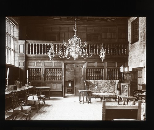 Magic lantern glass - glass, slide