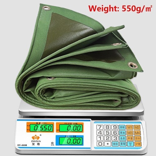 Green heavy duty canvas - heavy‑duty, tarp