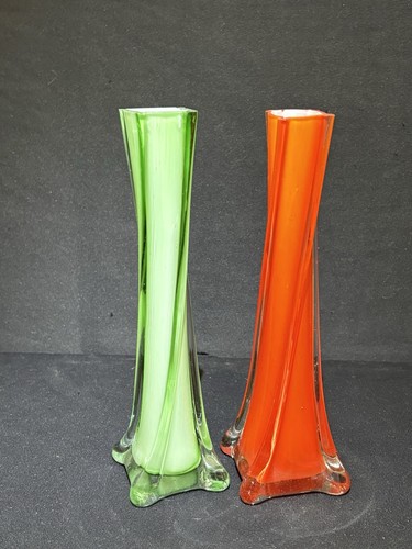 Retro 1960s cased art glass - cased,