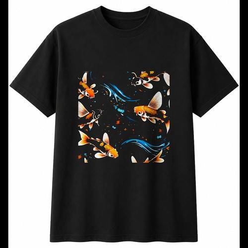 Anime koi butterfly - butterfly, water